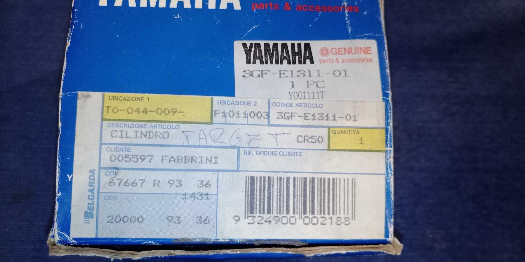 Цилиндр оригинальный YAMAHA CT/CR 50 ANNI 1990-1995 COD.3GF-E1311-01
