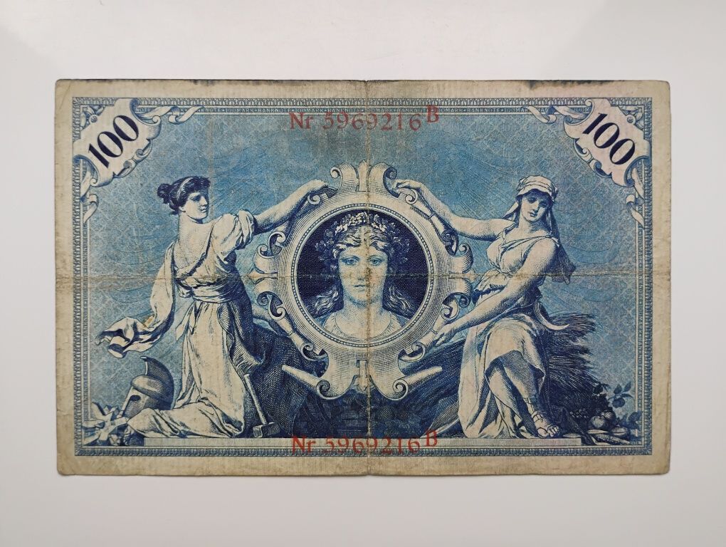 Banknot Niemcy - 100 marek z 1905 r.