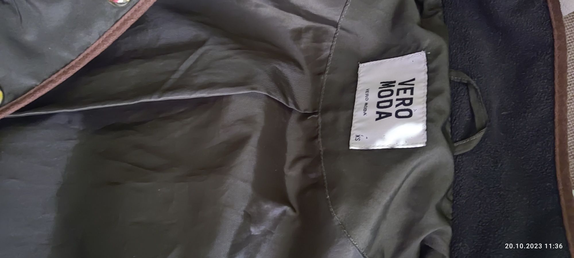 Vero moda puchowa kurtka xs