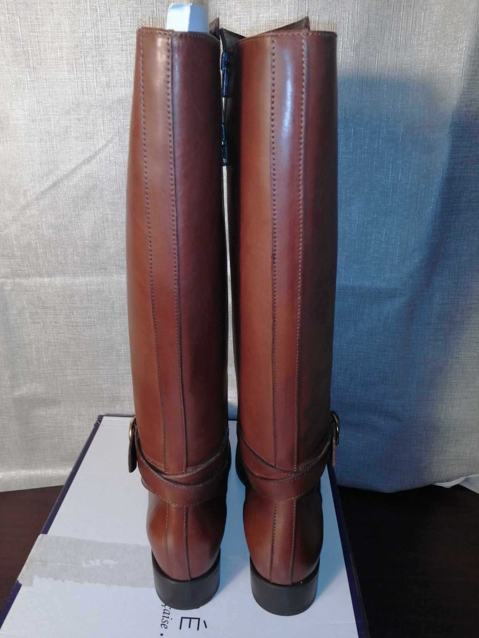 ANDRE Illimite Nowe Kozaki Damskie Wysokie 41 Oryginalne Buty Oficerki