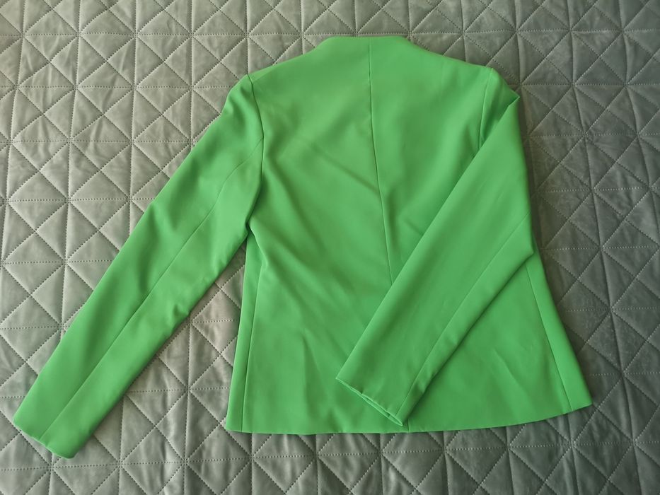 Zielony komplet LYKKE l Spodnium l Garnitur damski l 36 S l Nowy