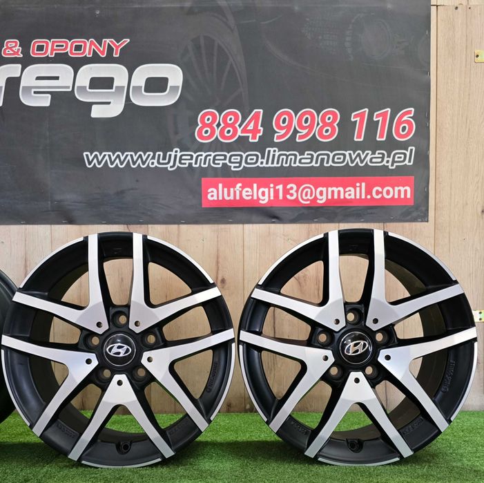 NOWE ALUFELGI HYUNDAI 16x5x114,3 - Elantra,i30,IONIQ,ix20,Kona,Tucson