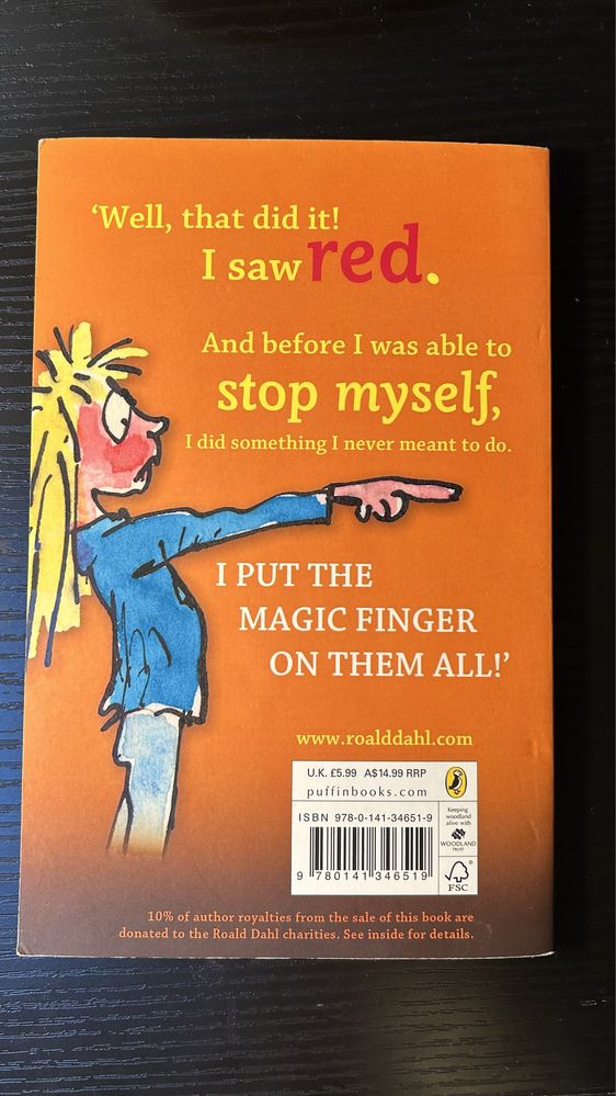 Książka Magic Finger