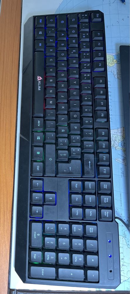 Teclado KLIM USB com caixa