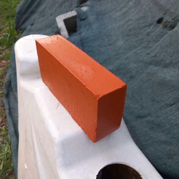 Tijolo maciço vermelho 23x11x6