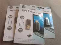 2xadapter to telefonu komputera tabletu tv typ c ba usb i usb na typ c