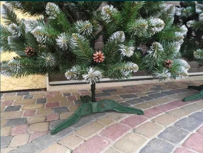 Искусственная елка с шишками зеленая, ель, елочка новогодняя.Дроп