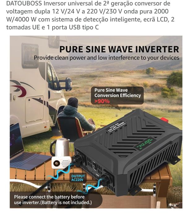 Inversor Universal de 2°Geracao Onda Pura