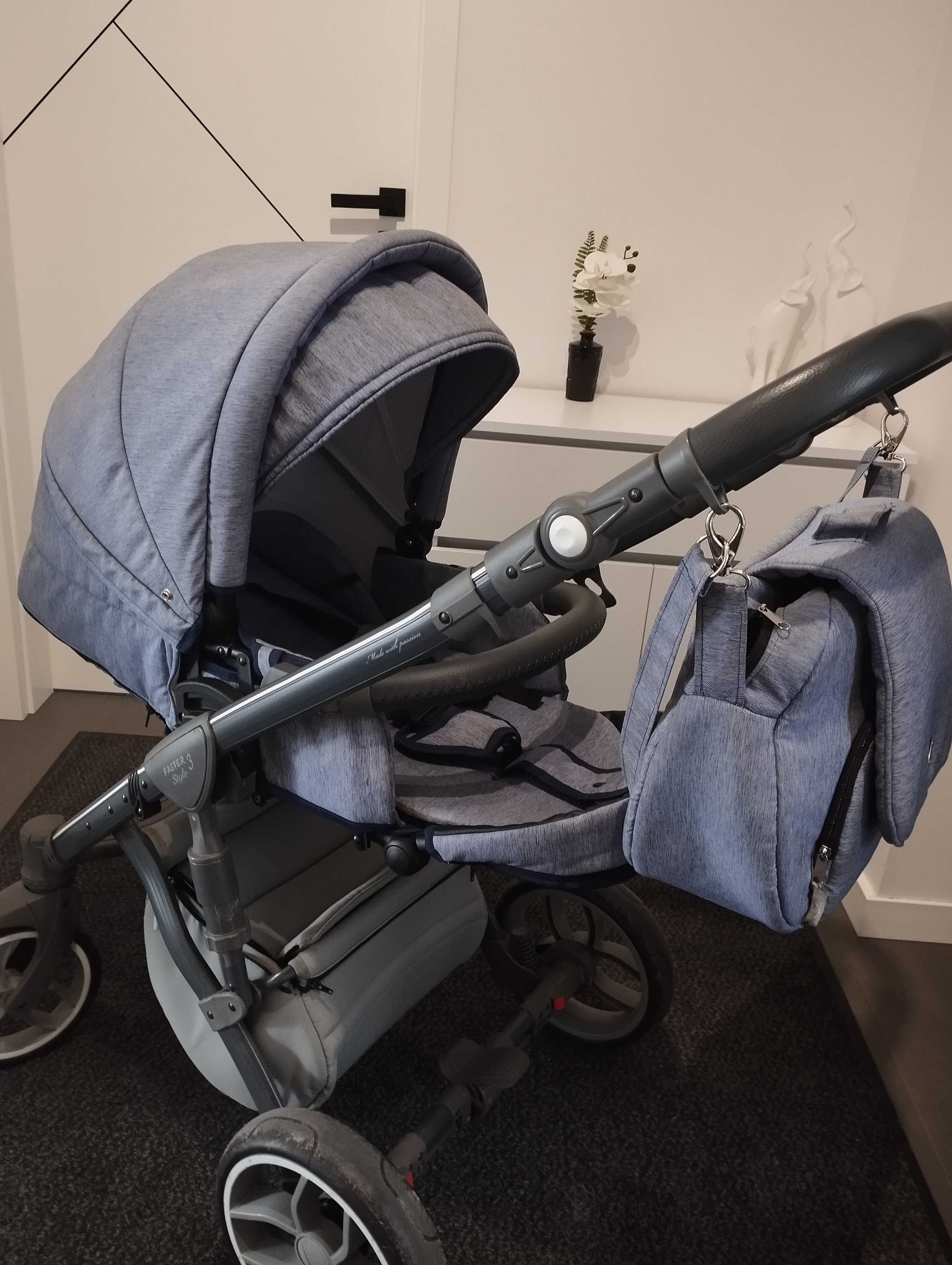 Wózek Baby Merc faster 3 zestaw 3w1