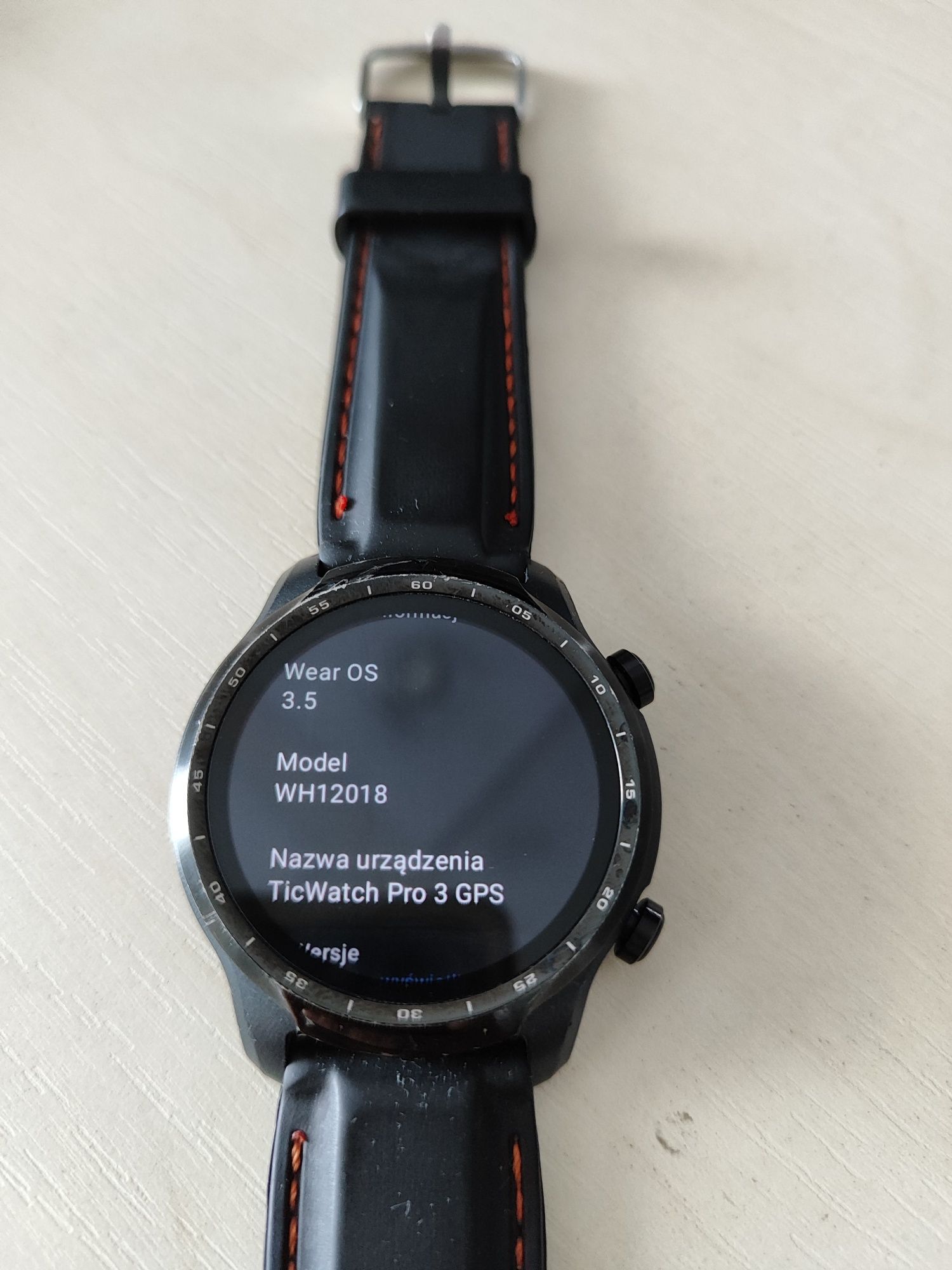 TicWatch Pro 3 GPS nowa bateria