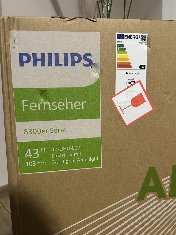 Nowy tv Philips ambilight