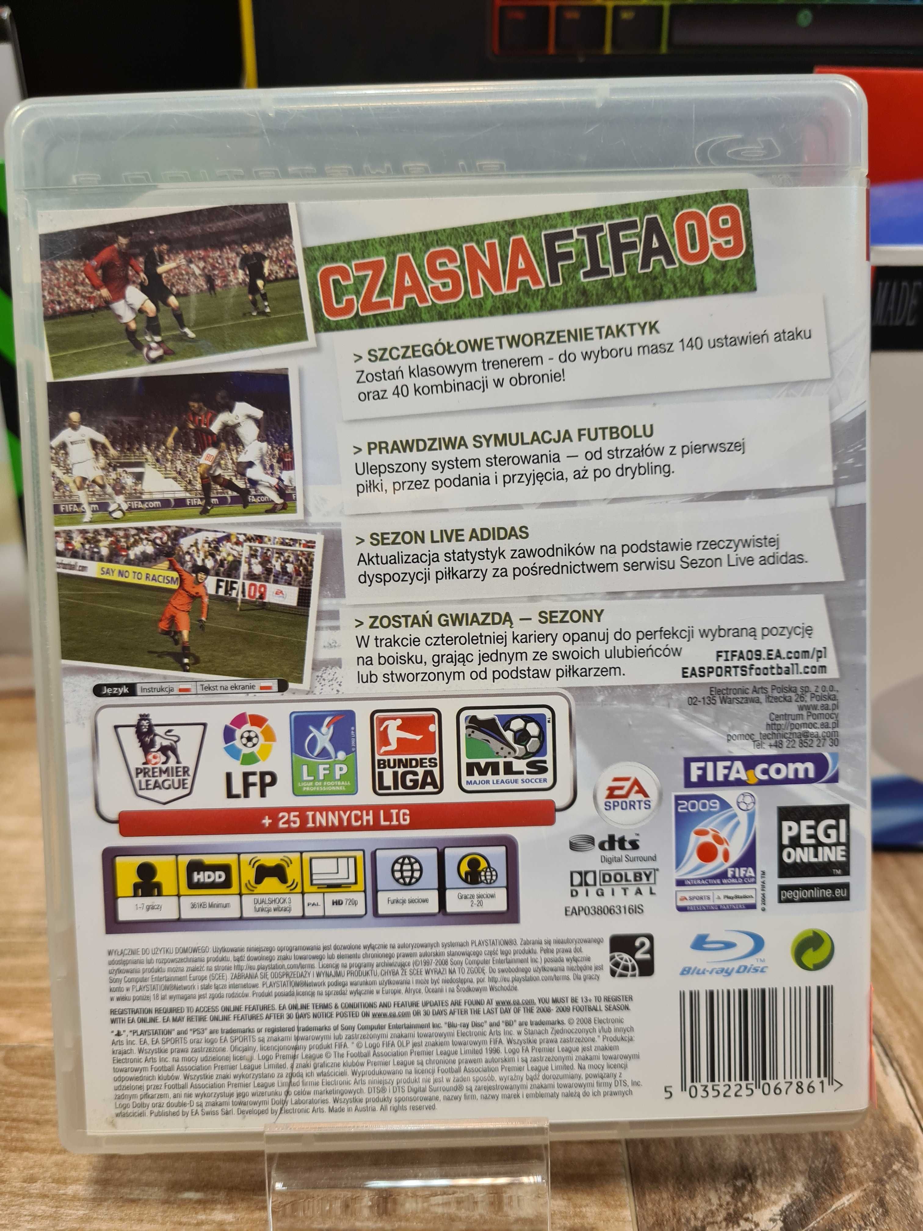FIFA 09 PS3, Sklep Wysyłka Wymiana