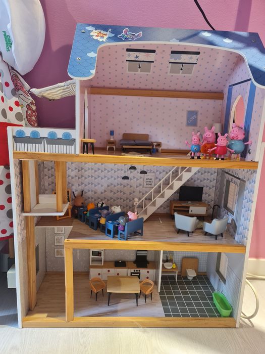 Casa de madeira da Peppa