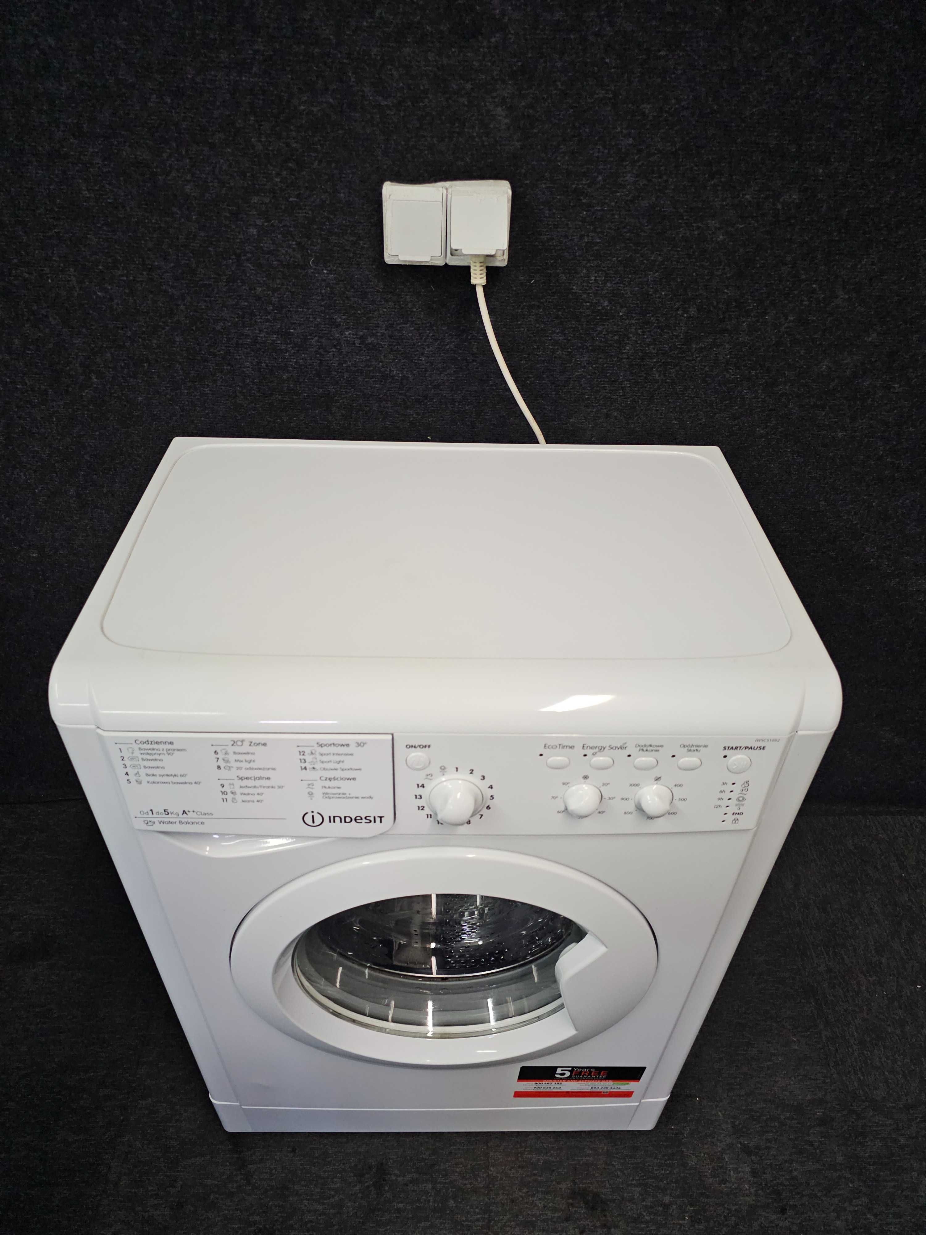 Pralka Indesit 5kg/ 1000obr / A++ / Transport / Gwarancja