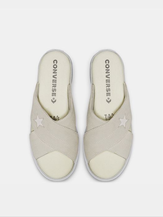 Chinelos Converse Creme de Senhora