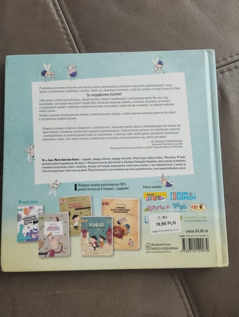 Z muchą na luzie ćwiczymy buzię czyli zabawy ... - Galewska-Kustra
