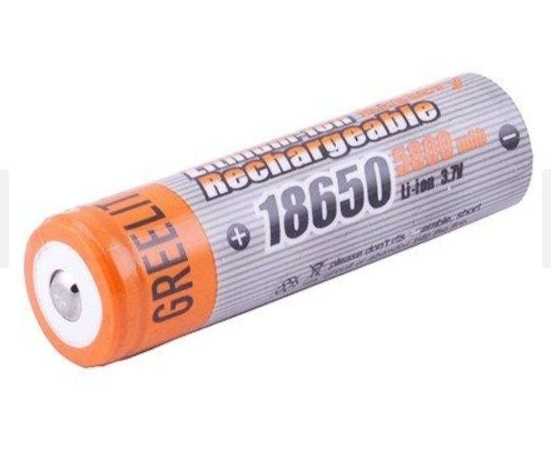 Акумулятор 18650 Li-Ion 5800mAh grelite аккумулятор 42г с носиком