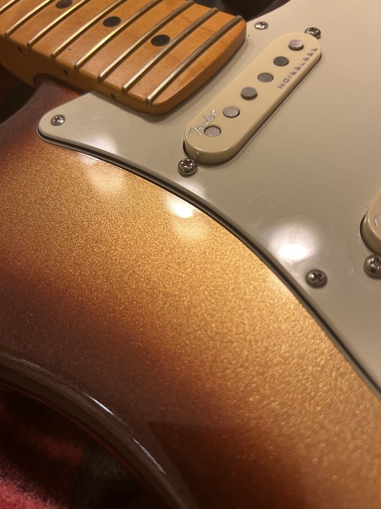 (Sprzedaz/Zamiana) Fender American Ultra Stratocaster Mocha Burst