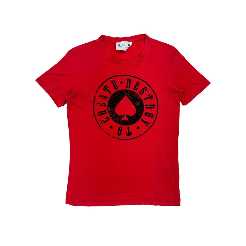 Koszulka z krótkim rękawem tee t-shirt John Richmond