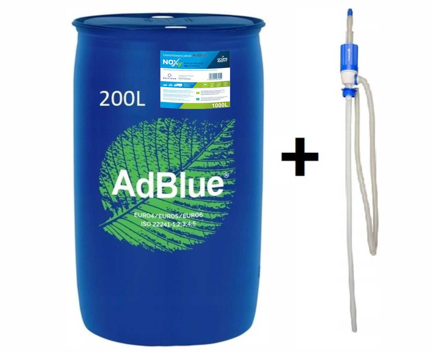 AdBlue Noxy Beczka 200L IBC 1000L 10L 20L Dostawa Cysterną