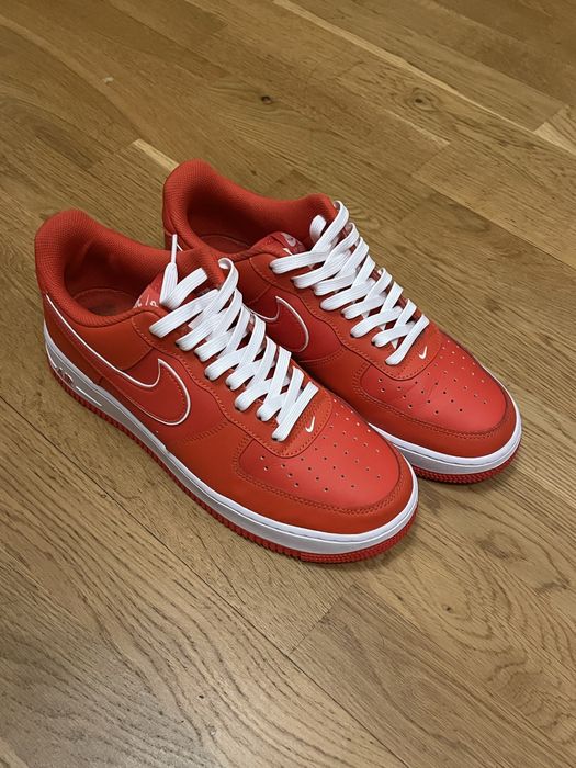 Nike Air Force 1 Low Casual Shoes Red