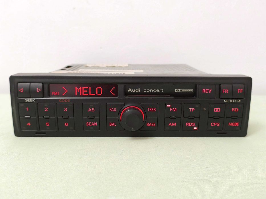 Radio Audi Concert A3 8L A2 A4 B5 A6 C5 A8 TT + KOD 22CM