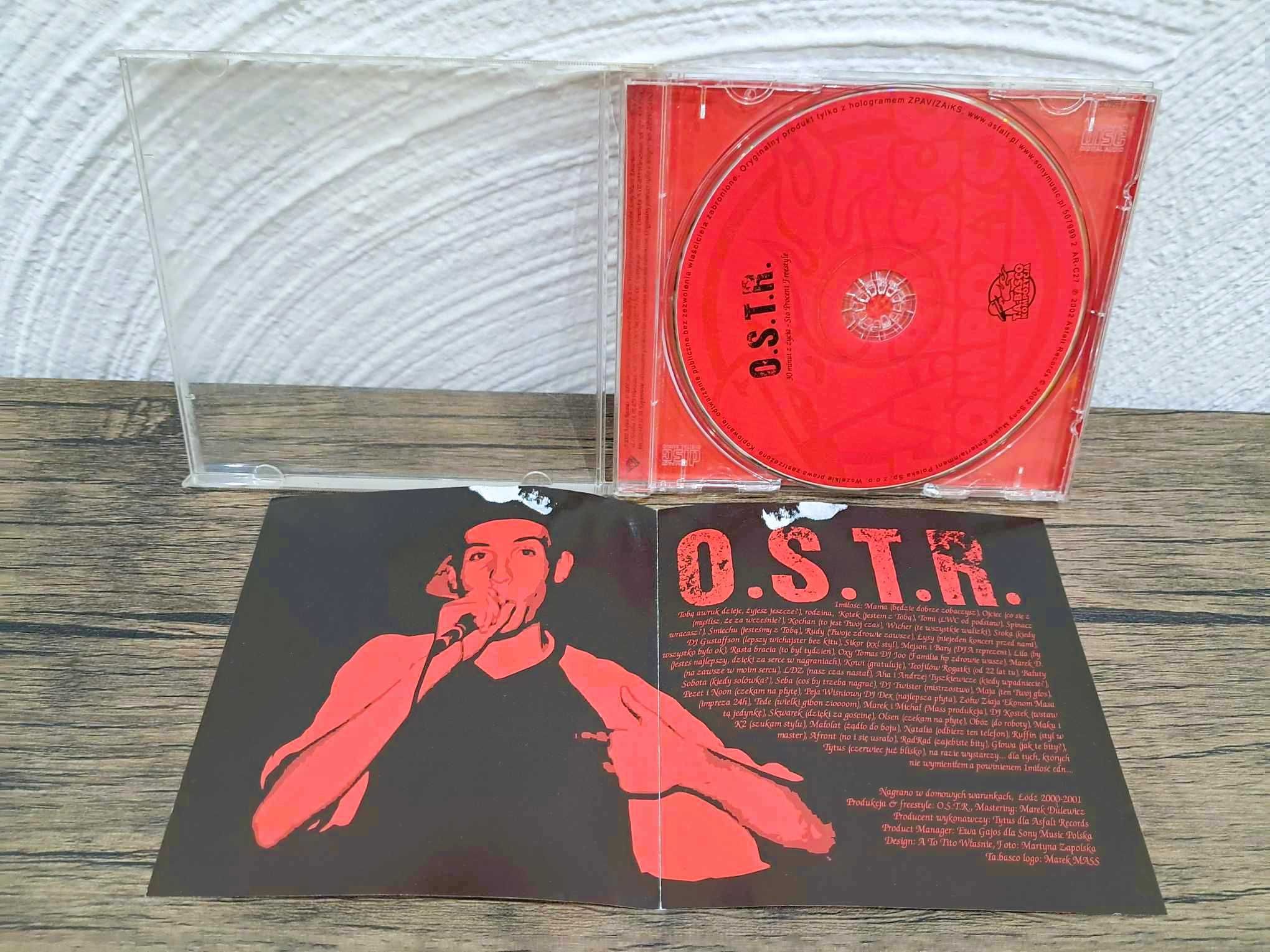 CD "30 minut z życia - Sto procent freestyle" O.S.T.R // BIAŁY KRUK //