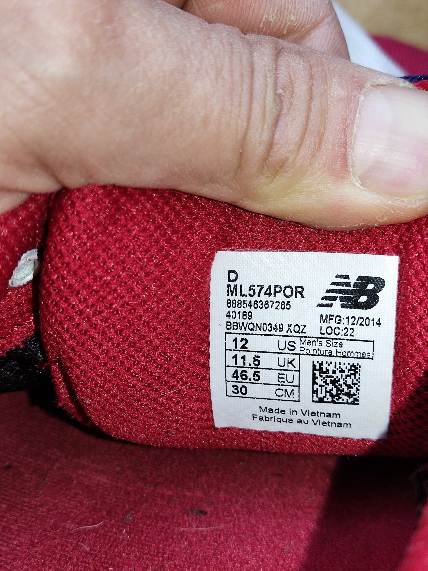 New balance 574,