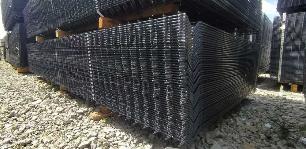 Słupek ogrodzeniowy Zn+RAL 60x40mm, H-2000mm