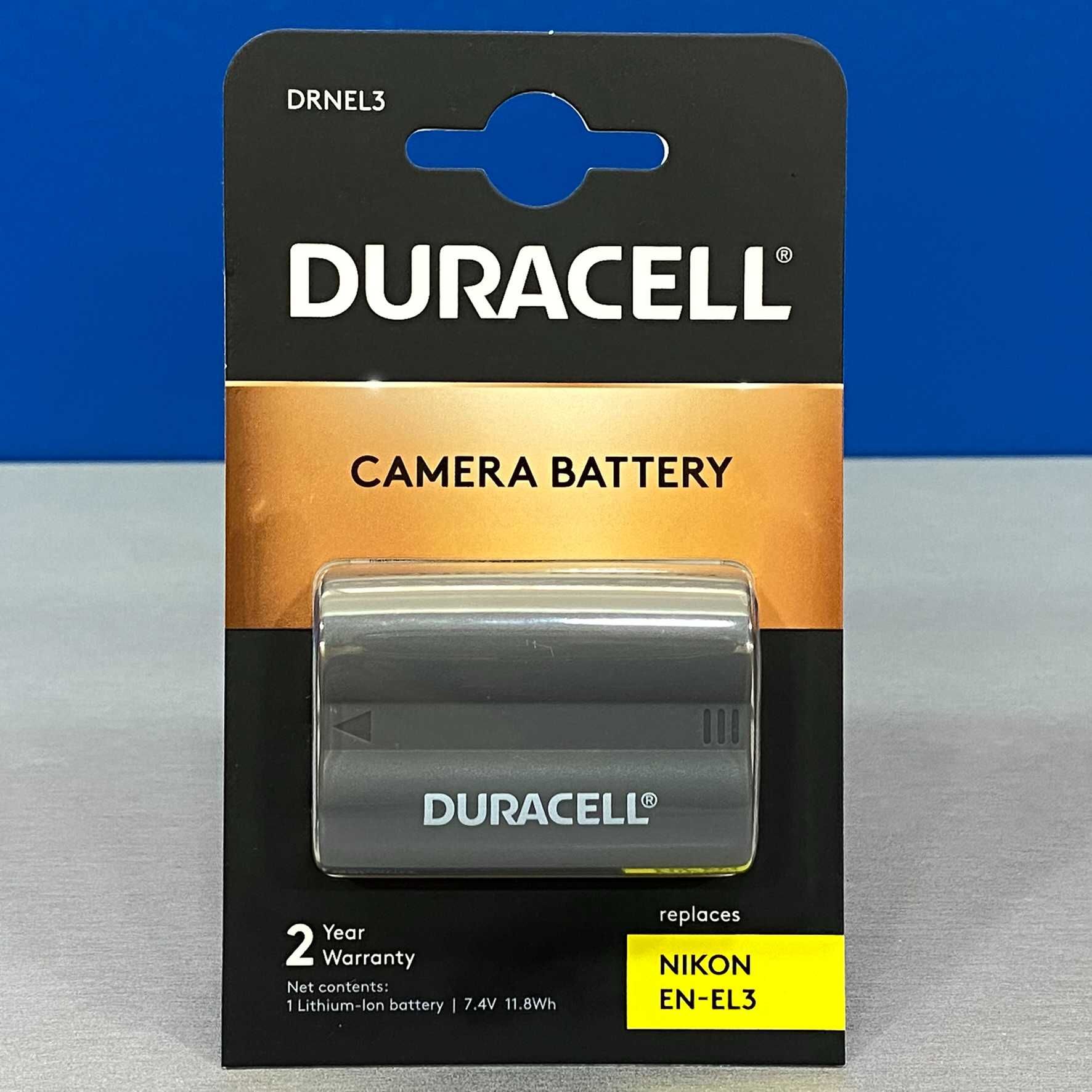Bateria Duracell - Nikon EN-EL3e (D50/ D70/ D80/ D90/ D300/ D700)