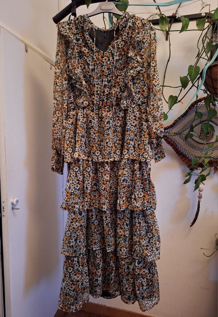 Vestido  outonal
