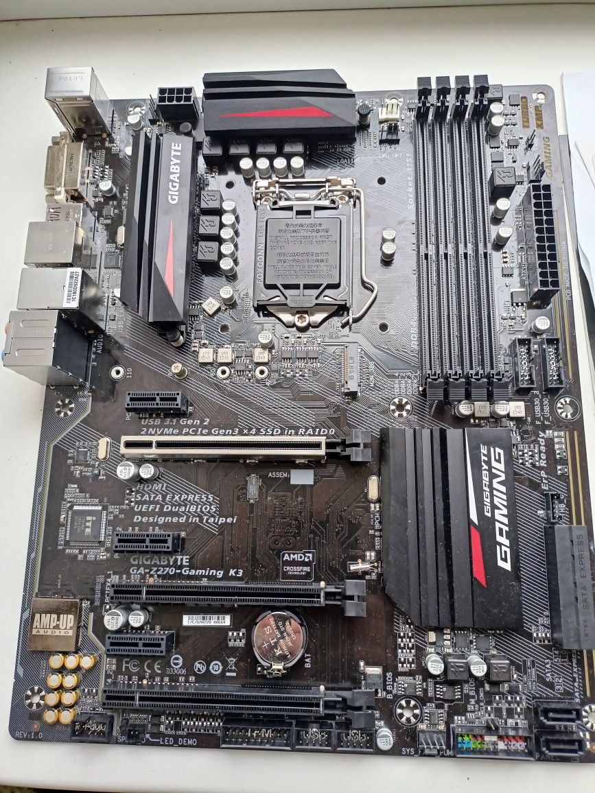 Материнська плата Gigabyte Z270 Gaming K3