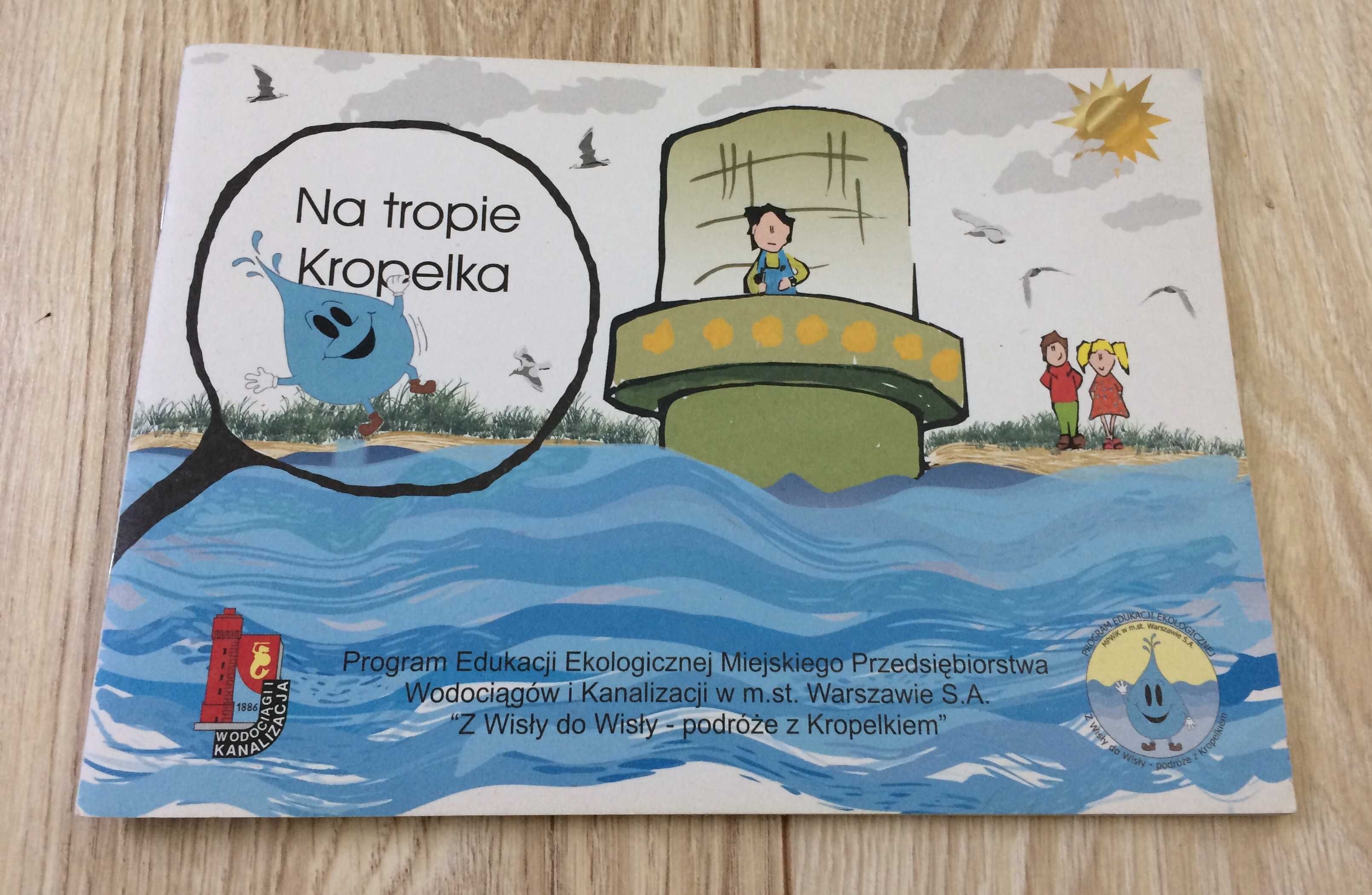 Na tropie kropelka, książeczka dla dzieci +GRATIS