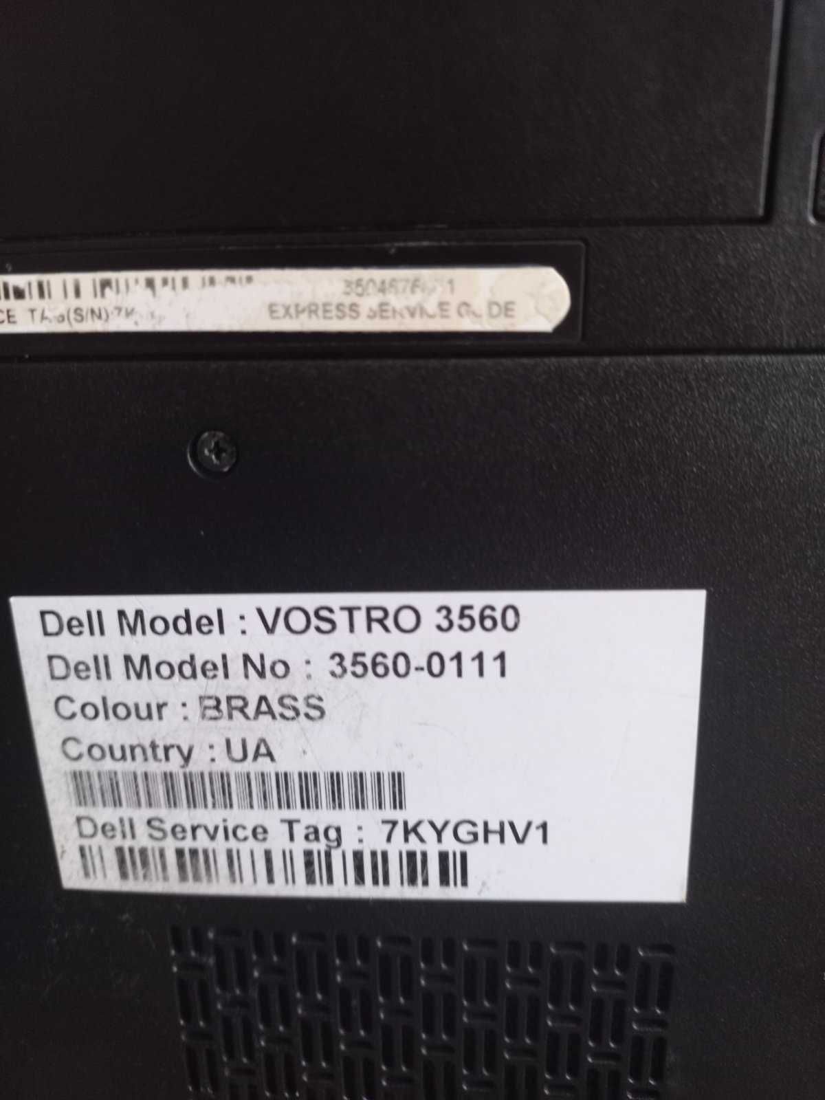 Ноутбук Dell VOSTOR 3560