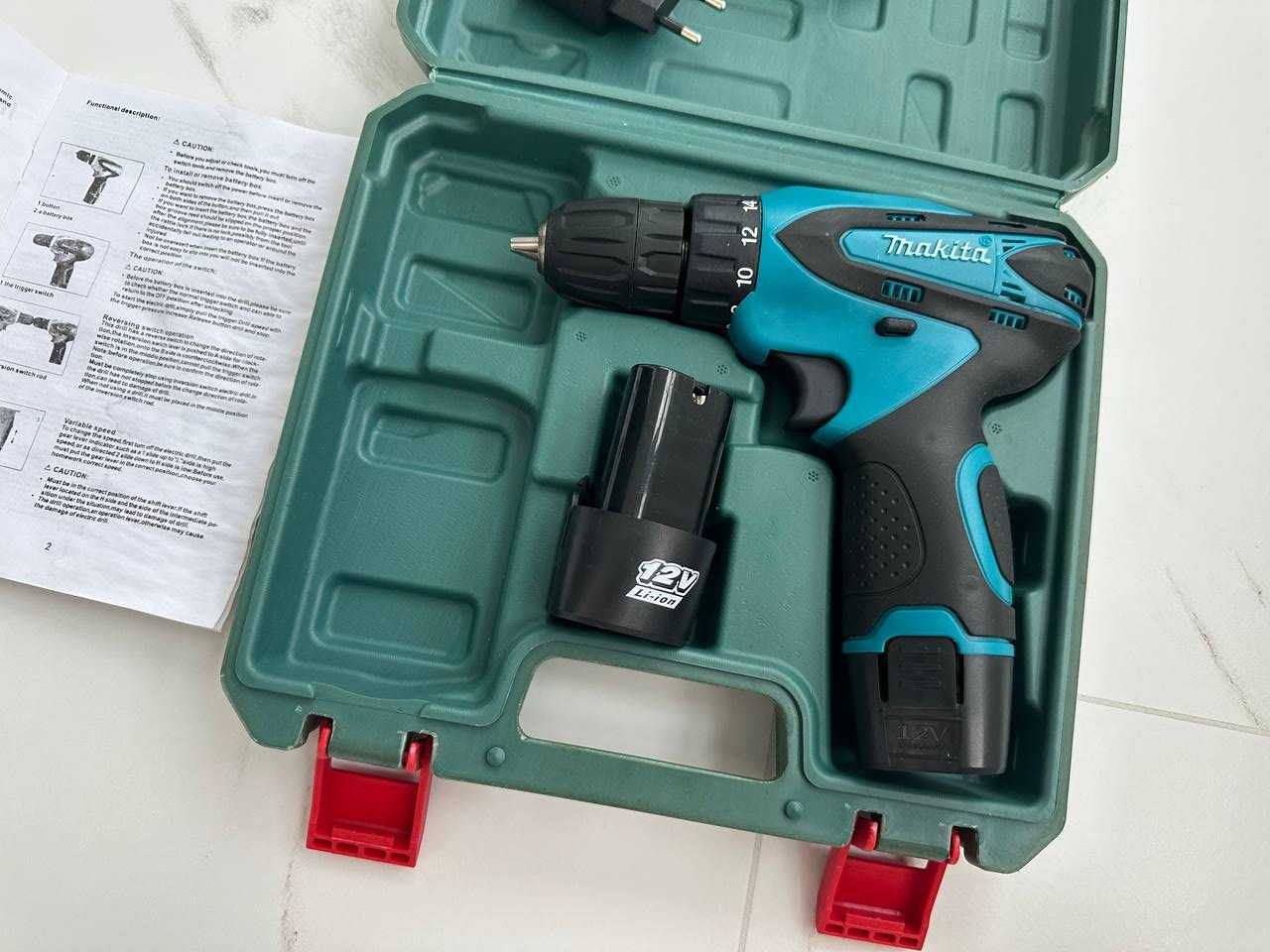 Акумуляторний дриль-шуруповерт Makita DF330D 12V 2A/h Li-Ion