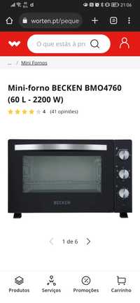 Forno becken como novo