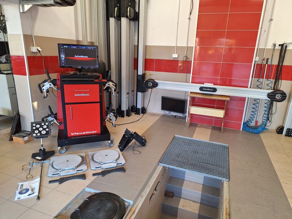 John Bean 3D x-cel geometria kół zbieżność