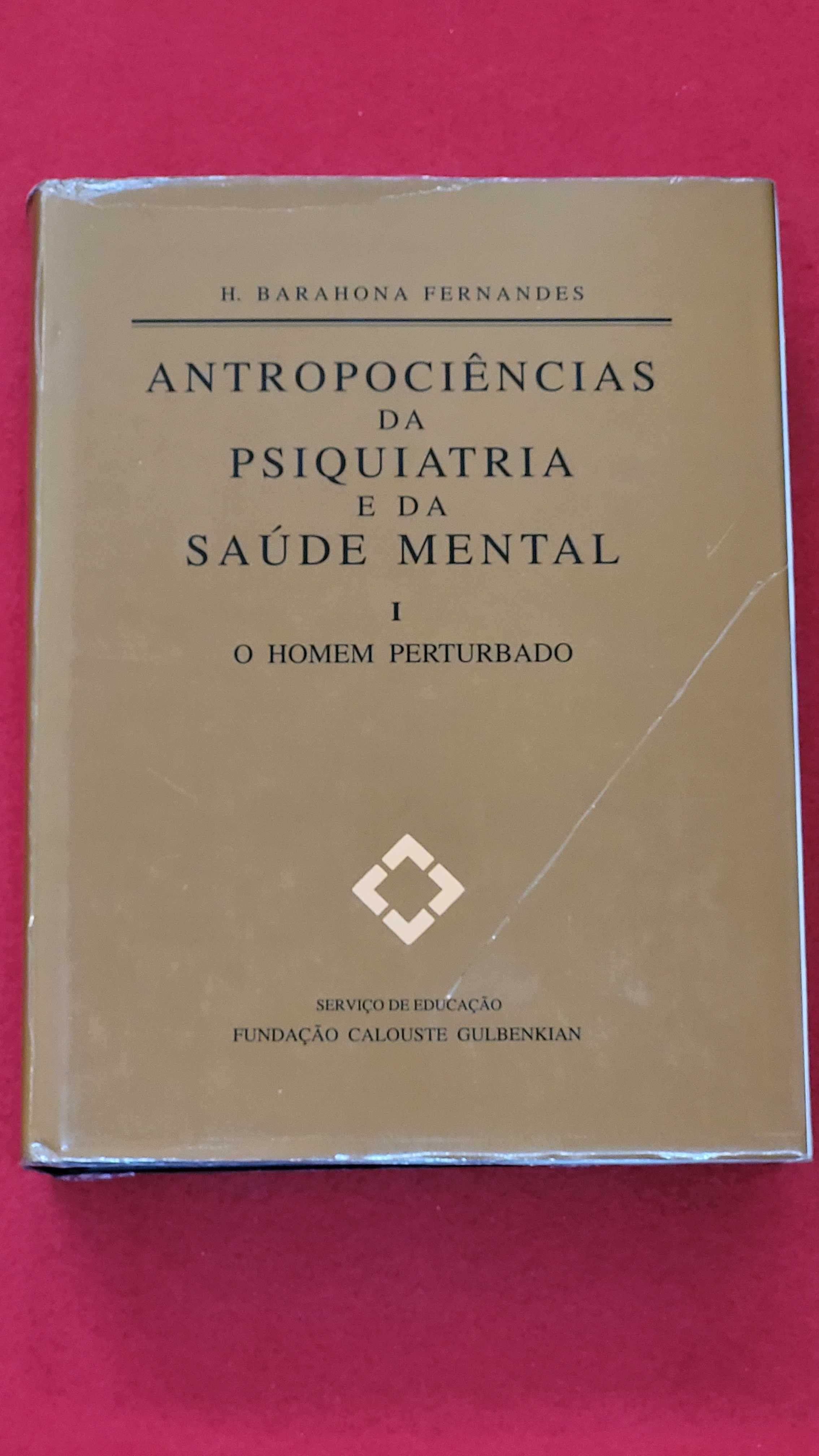 Antropociências Da Psiquiatria E Da S. Mental- H. Barahona Fernandes