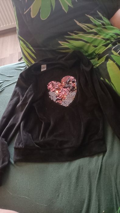 Dres welurowy magiczne cekiny 134