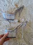 Buty na wysokiej platformie,  Buty do pozowania bikini-bikinifitness,