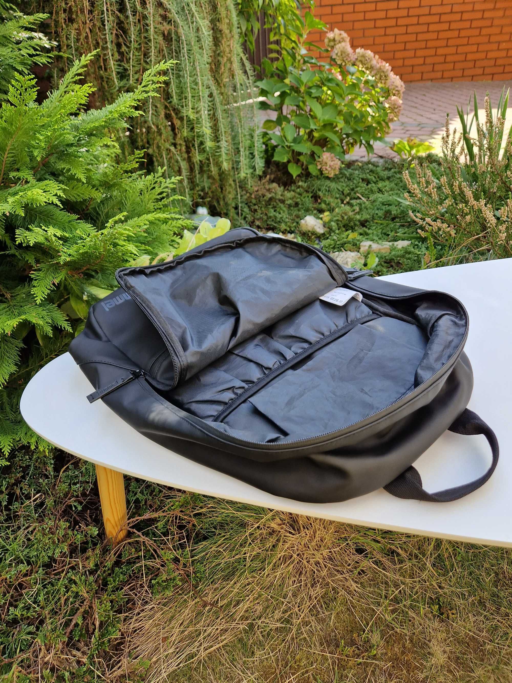Hummel Lifestyle plecak na laptopa wodoodporny czarny 20 litrów