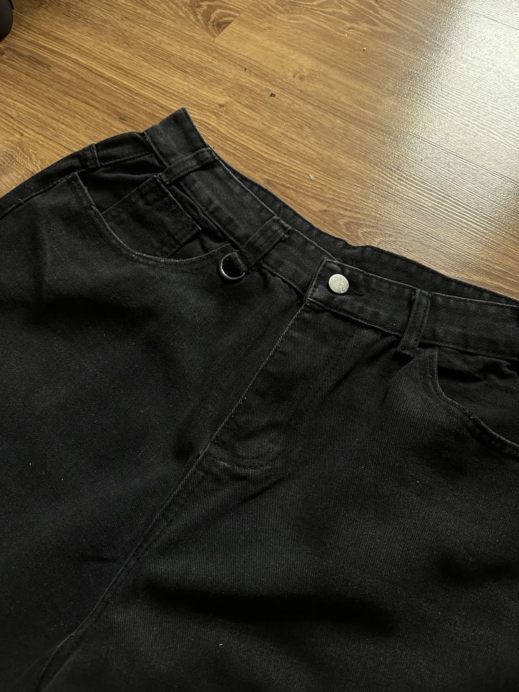 Широкі джинсові шорти Baggy rap shorts jorts jaded stussy sk8 rap реп