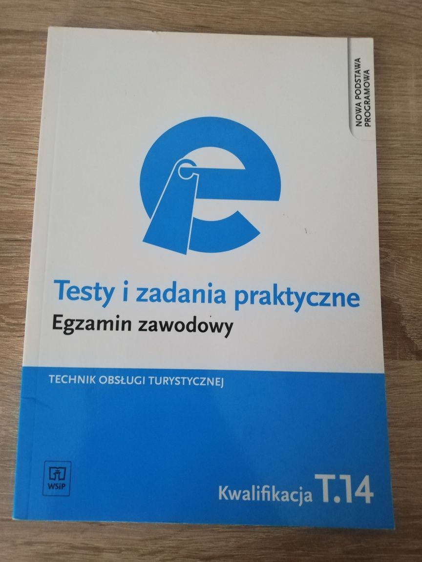 Książki zawodowe (turystyka) do technikum oraz TESTY ZAWODOWE