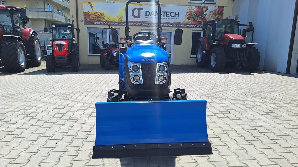 Solis  Ciągnik SOLIS 16 4x4 + pług, sadowniczy, komunalny