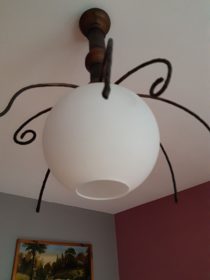 Lampa wisząca żarówka E27