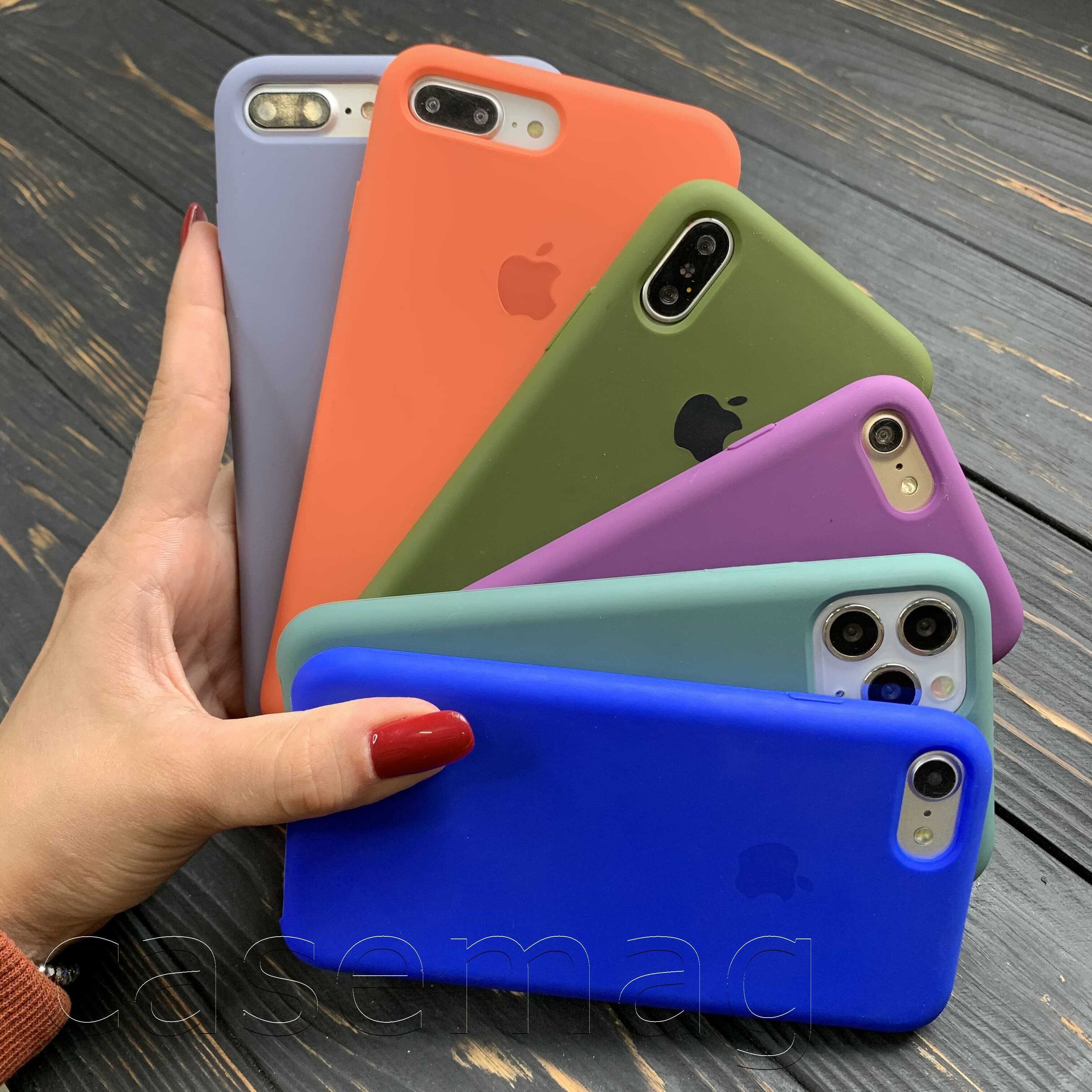 Чехол iPhone 7 Plus 7+ Плюс чохол Silicone Case айфон 7 плюс /8 plus