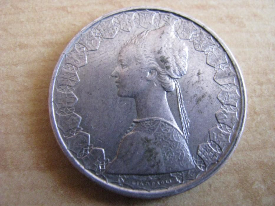 Włochy 500 Lirów Srebro 1961 rok