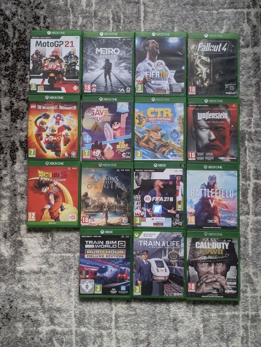 Gry na Xbox one Xbox series x