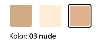 Lirene My 24H Master,kryjący podkład do twarzy 03 nude, 30 ml