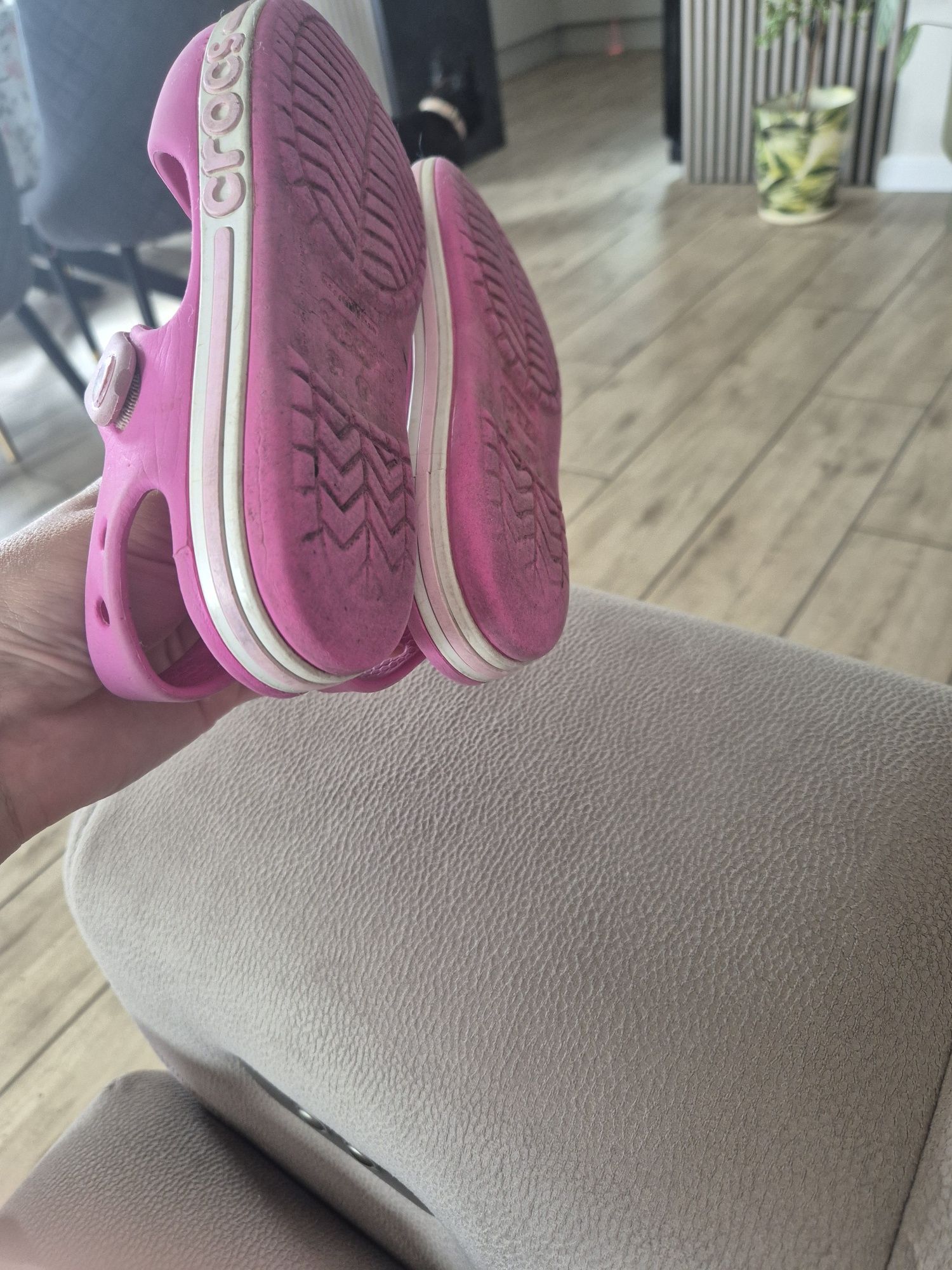 Sandały crocs c11 różowe